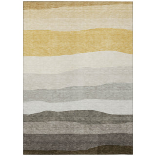 Piper Looms Chantille Stripes ACN2023 Pewter Machine Washable Area Rug main image