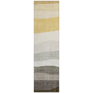 Piper Looms Chantille Stripes ACN2023 Pewter Machine Washable Area Rug Runner Main Image
