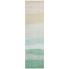 Piper Looms Chantille Stripes ACN2023 Teal Machine Washable Area Rug Runner Main Image