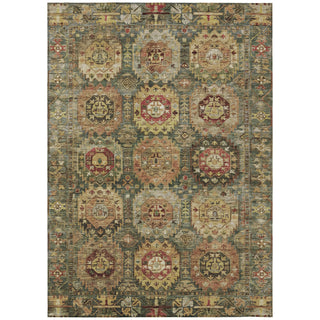 Piper Looms Chantille Medallions ACN2024 Aloe Machine Washable Area Rug main image