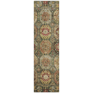 Piper Looms Chantille Medallions ACN2024 Aloe Machine Washable Area Rug Runner Main Image