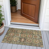 Piper Looms Chantille Medallions ACN2024 Aloe Machine Washable Area Rug Scatter Outdoor Lifestyle Image Feature