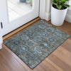 Piper Looms Chantille Medallions ACN2024 Brown Machine Washable Area Rug Scatter Lifestyle Image Feature