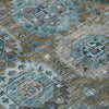 Piper Looms Chantille Medallions ACN2024 Brown Machine Washable Area Rug Swatch Image