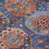 Piper Looms Chantille Medallions ACN2024 Denim Machine Washable Area Rug Swatch Image
