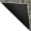 Piper Looms Chantille Medallions ACN2024 Eggplant Machine Washable Area Rug Backing Image