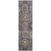 Piper Looms Chantille Medallions ACN2024 Eggplant Machine Washable Area Rug Runner Main Image