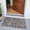 Piper Looms Chantille Medallions ACN2024 Eggplant Machine Washable Area Rug Scatter Outdoor Lifestyle Image Feature