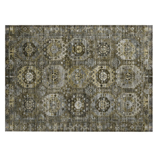 Piper Looms Chantille Medallions ACN2024 Mocha Machine Washable Area Rug Scatter Main Image