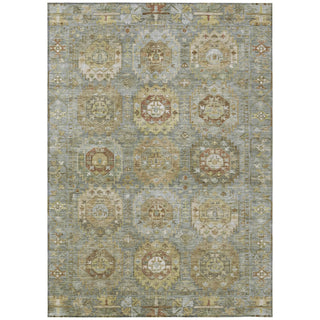 Piper Looms Chantille Medallions ACN2024 Sage Machine Washable Area Rug main image