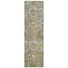 Piper Looms Chantille Medallions ACN2024 Sage Machine Washable Area Rug Runner Main Image