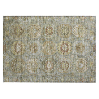 Piper Looms Chantille Medallions ACN2024 Sage Machine Washable Area Rug Scatter Main Image