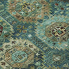 Piper Looms Chantille Medallions ACN2024 Teal Machine Washable Area Rug Swatch Image