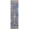 Piper Looms Chantille Global ACN2025 Blue Machine Washable Area Rug Runner Main Image