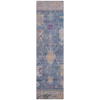 Piper Looms Chantille Global ACN2025 Blue Machine Washable Area Rug Runner Main Image