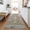 Piper Looms Chantille Global ACN2025 Brown Machine Washable Area Rug Runner Lifestyle Image Feature