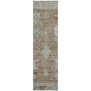 Piper Looms Chantille Global ACN2025 Brown Machine Washable Area Rug Runner Main Image
