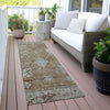 Piper Looms Chantille Global ACN2025 Brown Machine Washable Area Rug Runner Outdoor Lifestyle Image Feature