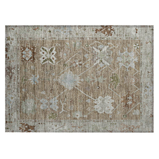 Piper Looms Chantille Global ACN2025 Brown Machine Washable Area Rug Scatter Main Image