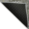 Piper Looms Chantille Global ACN2025 Pewter Machine Washable Area Rug Backing Image