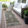 Piper Looms Chantille Global ACN2025 Pewter Machine Washable Area Rug Runner Outdoor Lifestyle Image Feature