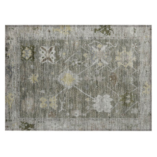 Piper Looms Chantille Global ACN2025 Pewter Machine Washable Area Rug Scatter Main Image