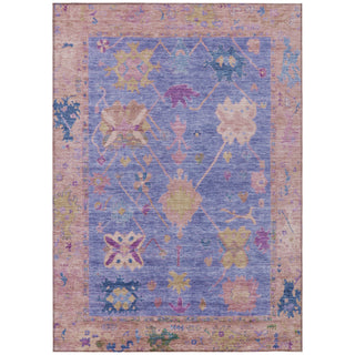 Piper Looms Chantille Global ACN2025 Purple Machine Washable Area Rug main image