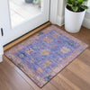 Piper Looms Chantille Global ACN2025 Purple Machine Washable Area Rug Scatter Lifestyle Image Feature