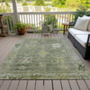 Piper Looms Chantille Global ACN2025 Sage Machine Washable Area Rug Outdoor Lifestyle Image Feature