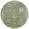 Piper Looms Chantille Global ACN2025 Sage Machine Washable Area Rug Round Main Image