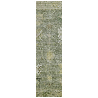 Piper Looms Chantille Global ACN2025 Sage Machine Washable Area Rug Runner Main Image