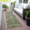 Piper Looms Chantille Global ACN2025 Sage Machine Washable Area Rug Runner Outdoor Lifestyle Image Feature