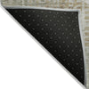 Piper Looms Chantille Geometric ACN2026 Aloe Machine Washable Area Rug Backing Image