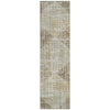 Piper Looms Chantille Geometric ACN2026 Aloe Machine Washable Area Rug Runner Main Image