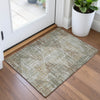 Piper Looms Chantille Geometric ACN2026 Aloe Machine Washable Area Rug Scatter Lifestyle Image Feature