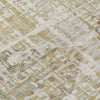 Piper Looms Chantille Geometric ACN2026 Aloe Machine Washable Area Rug Swatch Image