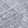 Piper Looms Chantille Geometric ACN2026 Blue Machine Washable Area Rug Swatch Image
