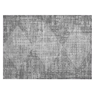 Piper Looms Chantille Geometric ACN2026 Gray Machine Washable Area Rug Scatter Main Image