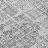Piper Looms Chantille Geometric ACN2026 Gray Machine Washable Area Rug Swatch Image