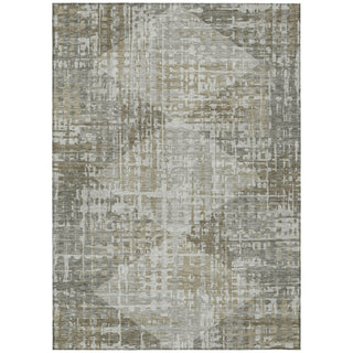 Piper Looms Chantille Geometric ACN2026 Pewter Machine Washable Area Rug main image
