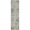 Piper Looms Chantille Geometric ACN2026 Pewter Machine Washable Area Rug Runner Main Image