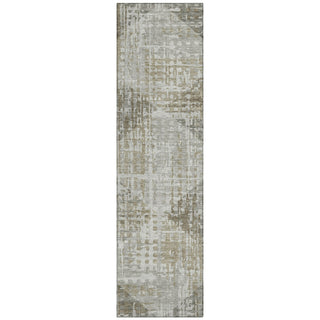 Piper Looms Chantille Geometric ACN2026 Pewter Machine Washable Area Rug Runner Main Image