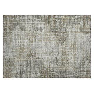 Piper Looms Chantille Geometric ACN2026 Pewter Machine Washable Area Rug Scatter Main Image