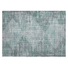 Piper Looms Chantille Geometric ACN2026 Teal Machine Washable Area Rug Scatter Main Image