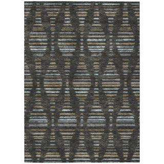 Piper Looms Chantille Stripes ACN2027 Coffee Machine Washable Area Rug main image