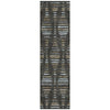 Piper Looms Chantille Stripes ACN2027 Coffee Machine Washable Area Rug Runner Main Image