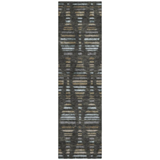 Piper Looms Chantille Stripes ACN2027 Coffee Machine Washable Area Rug Runner Main Image