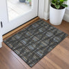 Piper Looms Chantille Stripes ACN2027 Coffee Machine Washable Area Rug Scatter Lifestyle Image Feature