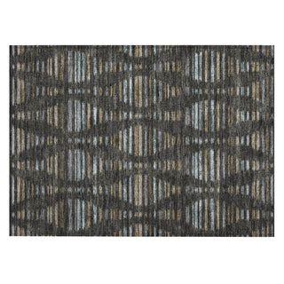 Piper Looms Chantille Stripes ACN2027 Coffee Machine Washable Area Rug Scatter Main Image