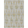 Piper Looms Chantille Stripes ACN2027 Ivory Machine Washable Area Rug main image